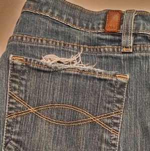 Abercrombie & Fitch distressed pocket denim